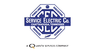 Logo for sponsor Service Electric